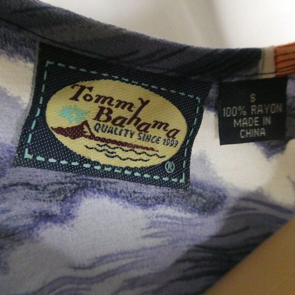 Tommy Bahama Tropical Sailboat Palm Tree Tank Top - Picture 7 of 9